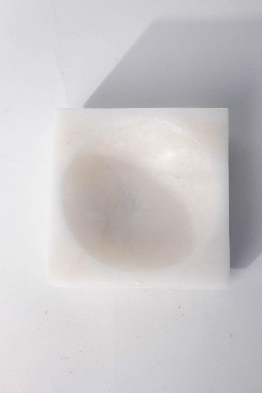 White Marble Ashtray