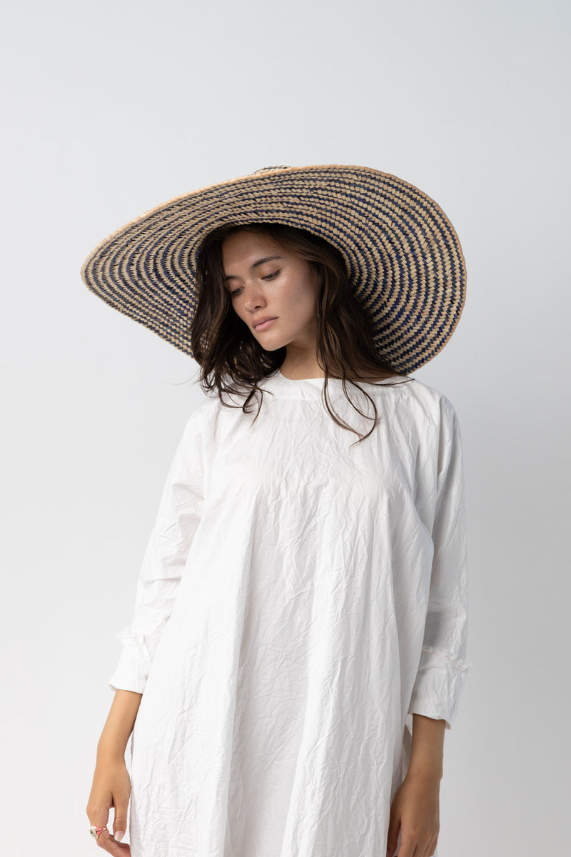 Hand Woven Mediteranean Straw Hat