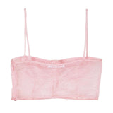Back view of blush pink Anya Bustier on white background, with no model shown.