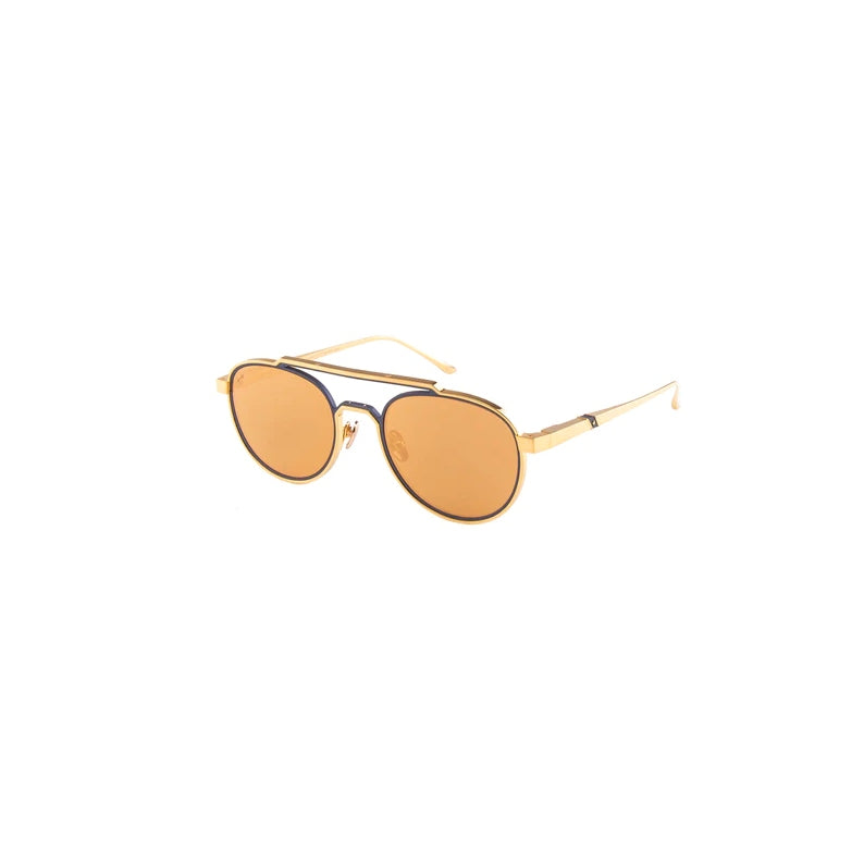 Leisure-Society-Clairaut-24K-Yellow-Gold-Navy-Sunglasses-Amarees