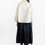 Daniela Gregis Peonia Bianco Lavata Jacket