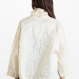 Daniela Gregis Peonia Bianco Lavata Jacket