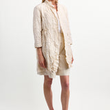 Daniela Gregis Punto Bianco Lavato Coat