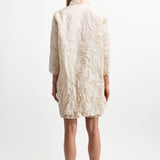 Daniela Gregis Punto Bianco Lavato Coat