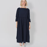 Daniela Gregis Mafalda Lavato Dress Blu Scuro / One size
