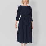 Daniela Gregis Mafalda Lavato Dress Blu Scuro / One size