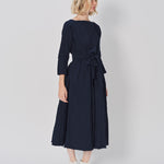 Daniela Gregis Mafalda Lavato Dress Blu Scuro / One size