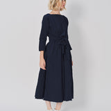Daniela Gregis Mafalda Lavato Dress Blu Scuro / One size
