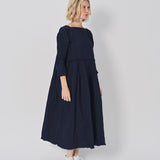 Daniela Gregis Mafalda Lavato Dress Blu Scuro / One size