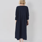 Daniela Gregis Mafalda Lavato Dress Blu Scuro / One size