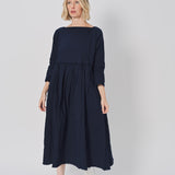 Daniela Gregis Mafalda Lavato Dress Blu Scuro / One size