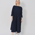 Daniela Gregis Mafalda Lavato Dress Blu Scuro / One size