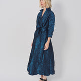Daniela Gregis Spicchi Colletto Lavato Dress Bluette / One size