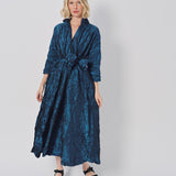 Daniela Gregis Spicchi Colletto Lavato Dress Bluette / One size