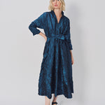 Daniela Gregis Spicchi Colletto Lavato Dress Bluette / One size