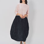 Daniela Gregis Lunedi Meta Bianco Lavata Dress Rosa Nero / One size