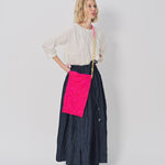 Daniela Gregis Fuscia Rosso Peproncino Media Lavata Bag Unique / Fuscia Rosso