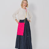 Daniela Gregis Fuscia Rosso Peproncino Media Lavata Bag Unique / Fuscia Rosso