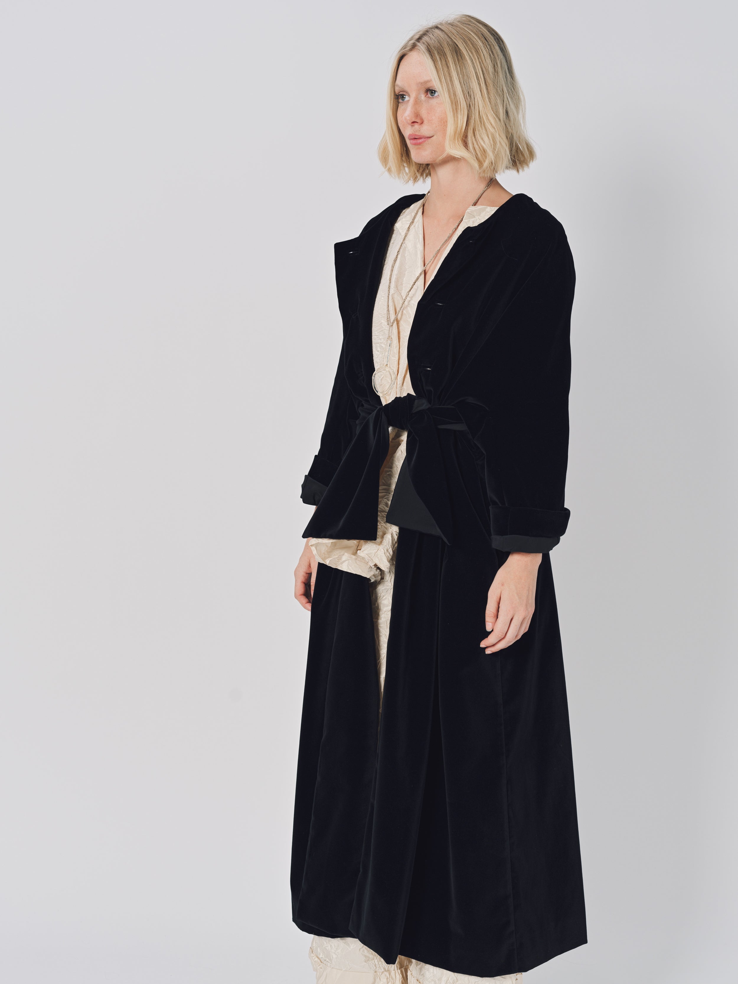 Daniela Gregis Nero Papavero Tasche Fianco Coat Unique / Nero