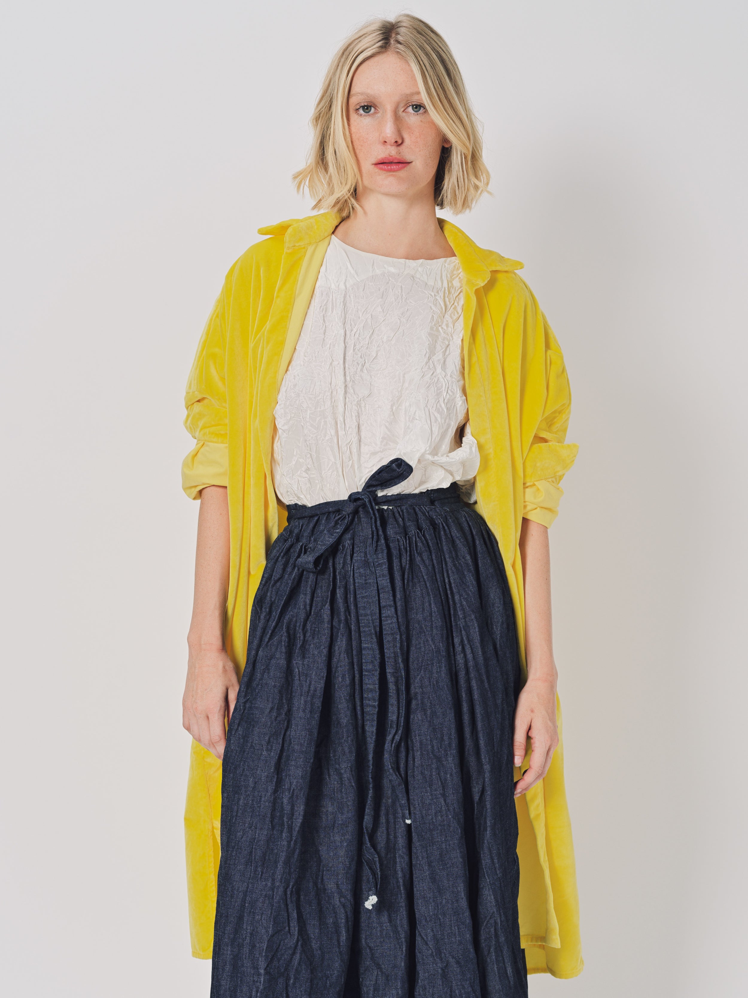 Daniela Gregis Uomo Largh Jeroni Lavata Shirt Giallo / One size