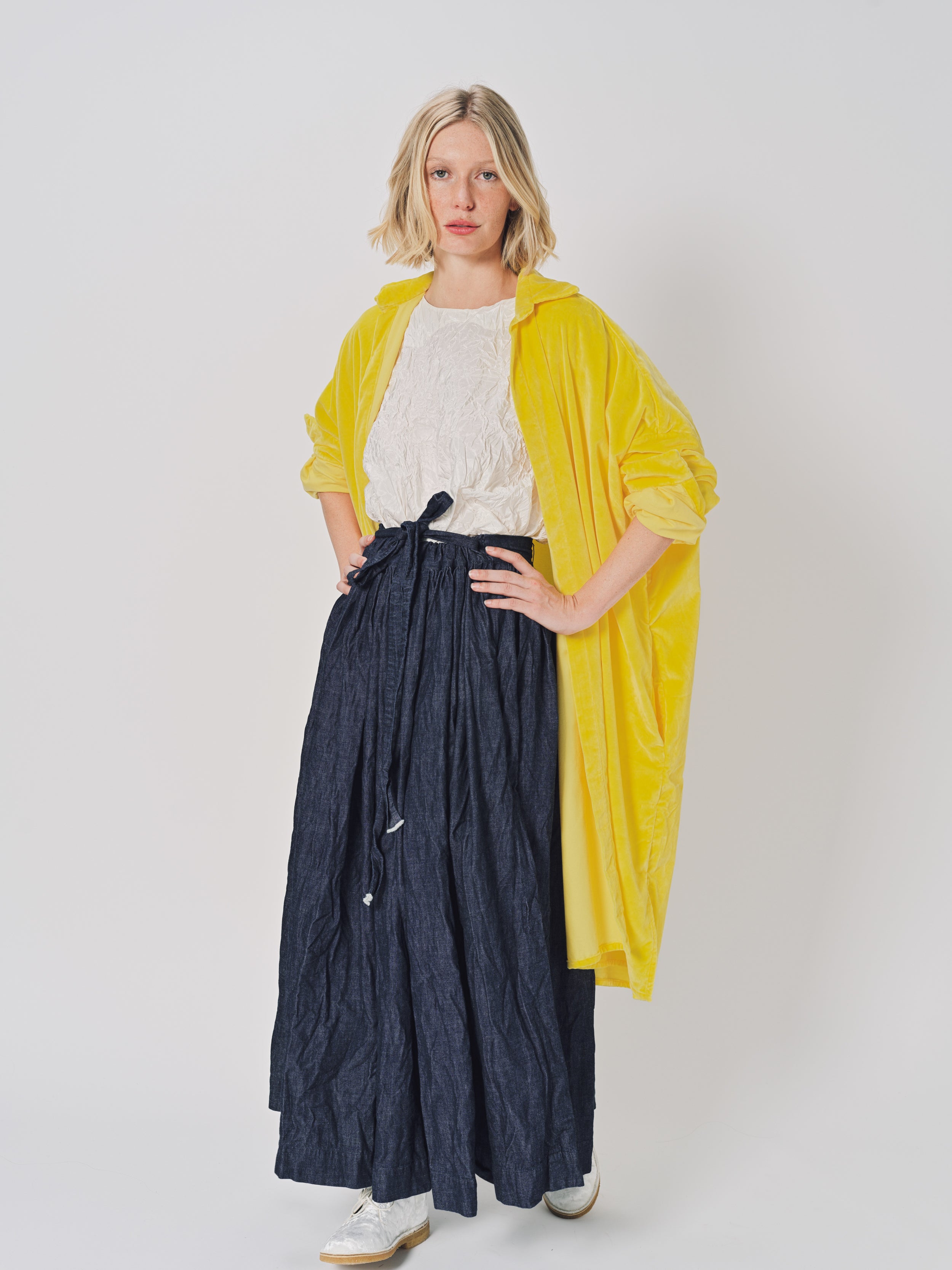 Daniela Gregis Uomo Largh Jeroni Lavata Shirt Giallo / One size