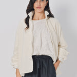 Daniela Gregis Uomo Larga Meda Dbl MC Shirt Bianco Avorio / One size