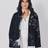 Daniela Gregis Papavero Foderata Corta Jacket D Aqua/Giro / One size