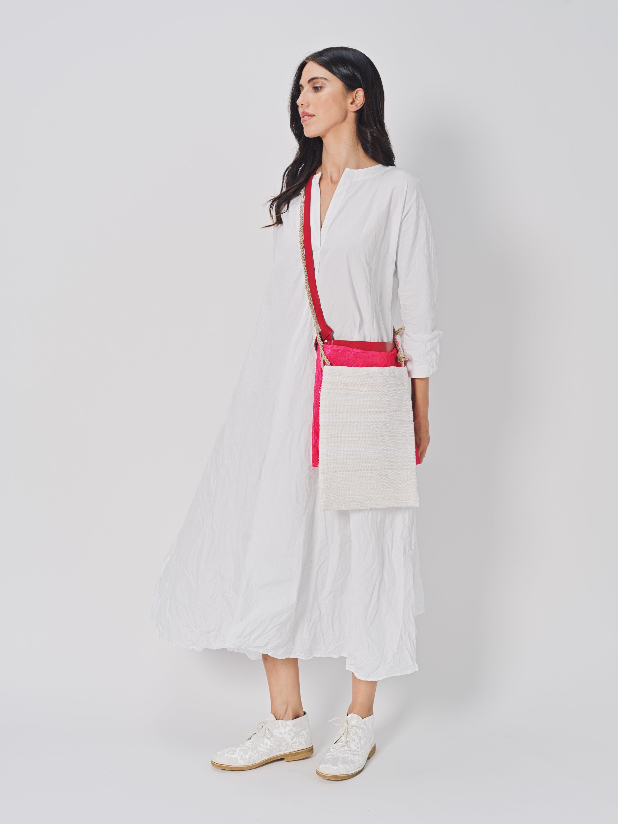 Daniela Gregis Anice Lavata Bag Mix Bianco / One Size