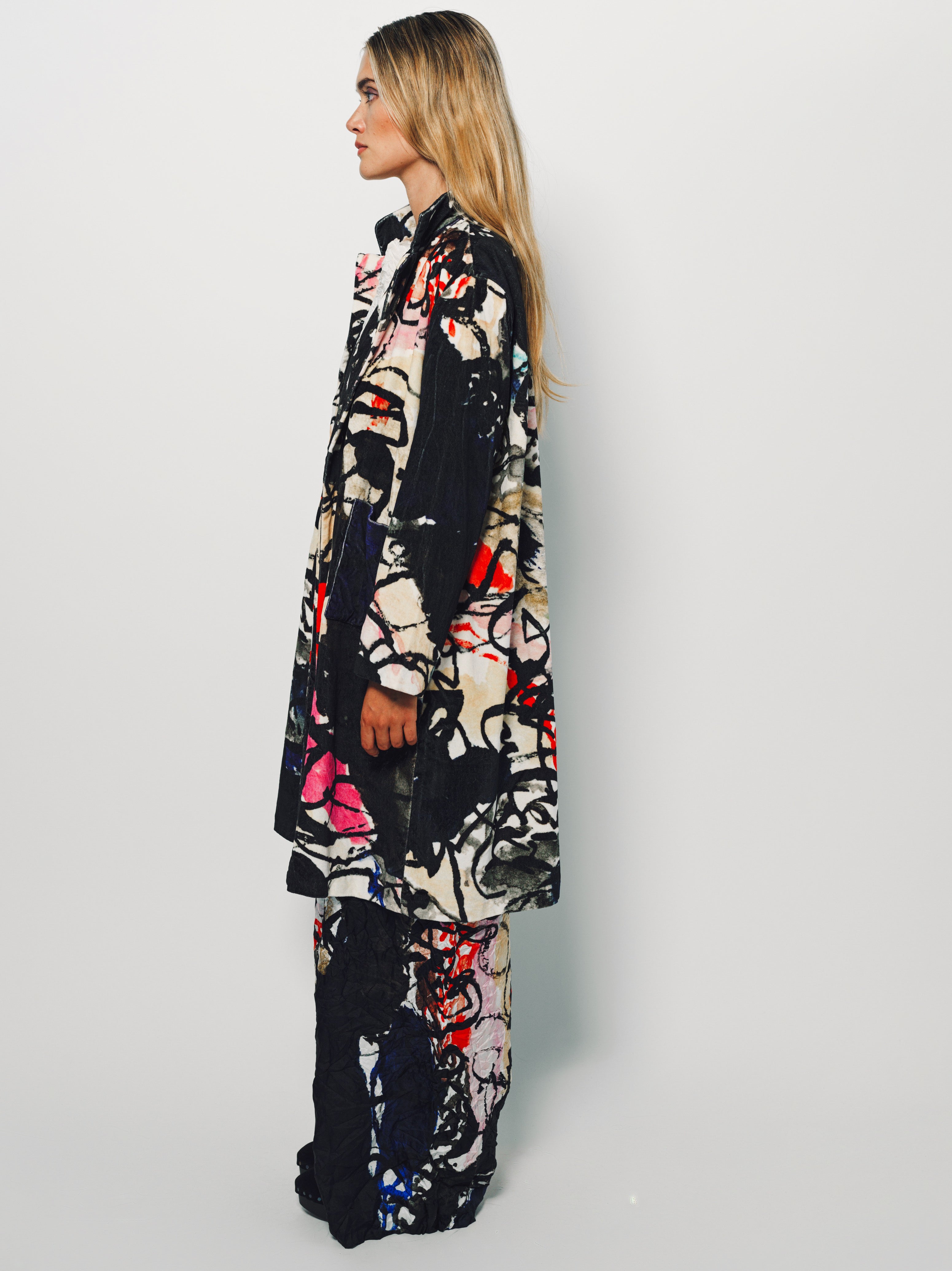 Daniela Gregis D Ginepro Punto Bianco Lavato Coat 2 / D Ginepro