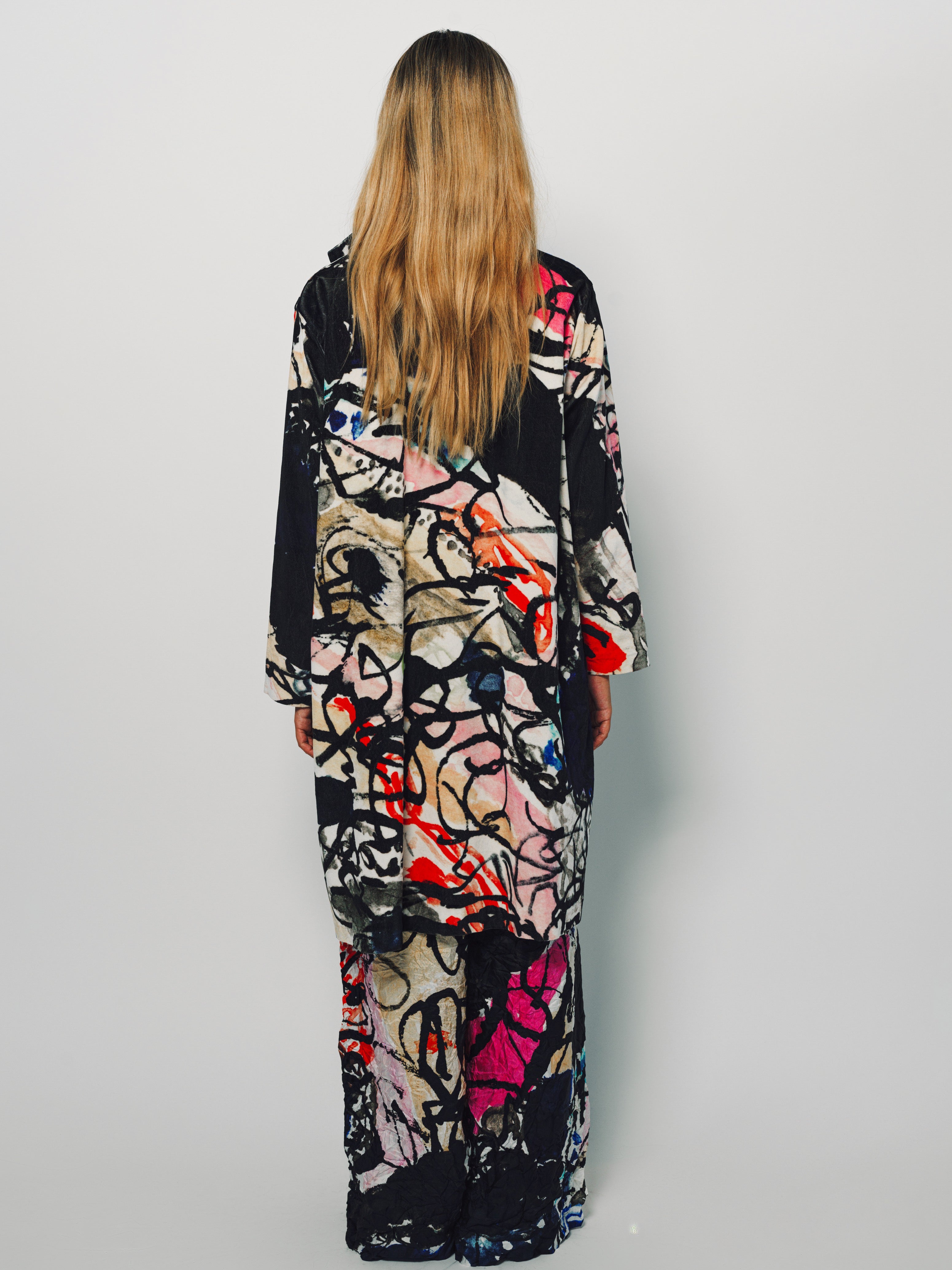 Daniela Gregis D Ginepro Punto Bianco Lavato Coat 2 / D Ginepro