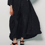 Daniela Gregis Nero Sigaretta Elastico Lavato Pant Unique / Nero