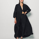Daniela Gregis Nero Sigaretta Elastico Lavato Pant