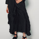 Daniela Gregis Nero Sigaretta Elastico Lavato Pant Unique / Nero