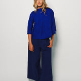 Daniela Gregis Blu Francia Tasche Lavato Pigiama Pant