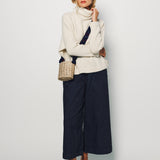 Daniela Gregis Blu Scuro Tasche Lavato Pigiama Pant