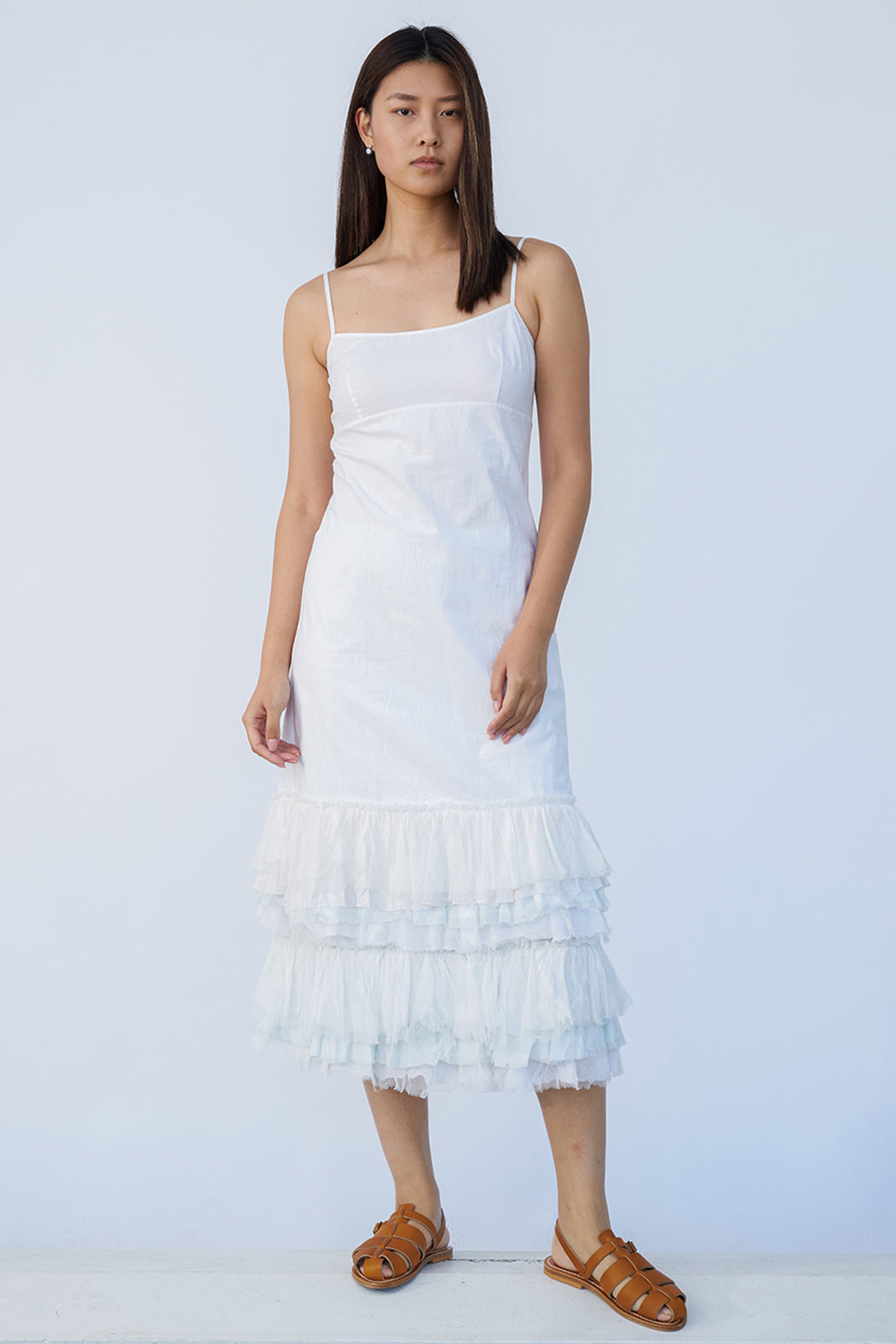 Slip with Ruffles