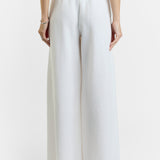 Dusan Crepe Linen Full Pant