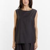 Dusan Drape Back Voile Top