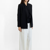 Dusan Crepe Silk Loose Blazer