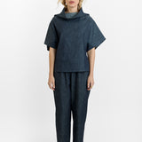 Dusan Chunky SS Denim Tunic