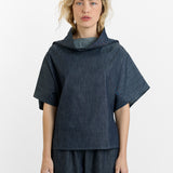 Dusan Chunky SS Denim Tunic
