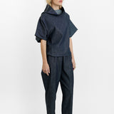 Dusan Chunky SS Denim Tunic