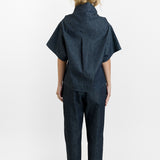 Dusan Chunky SS Denim Tunic
