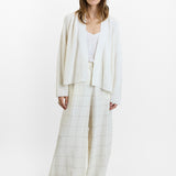 Dusan Short Ribbed Raglan Cardigan