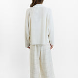Dusan Short Ribbed Raglan Cardigan