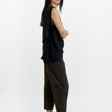 Dusan Suede Carrot Pants