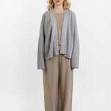 Dusan Short Ribbed Raglan Cardigan