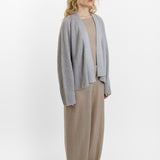 Dusan Short Ribbed Raglan Cardigan