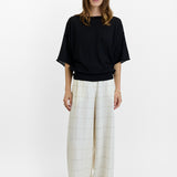 Dusan SS Sweater Blouse