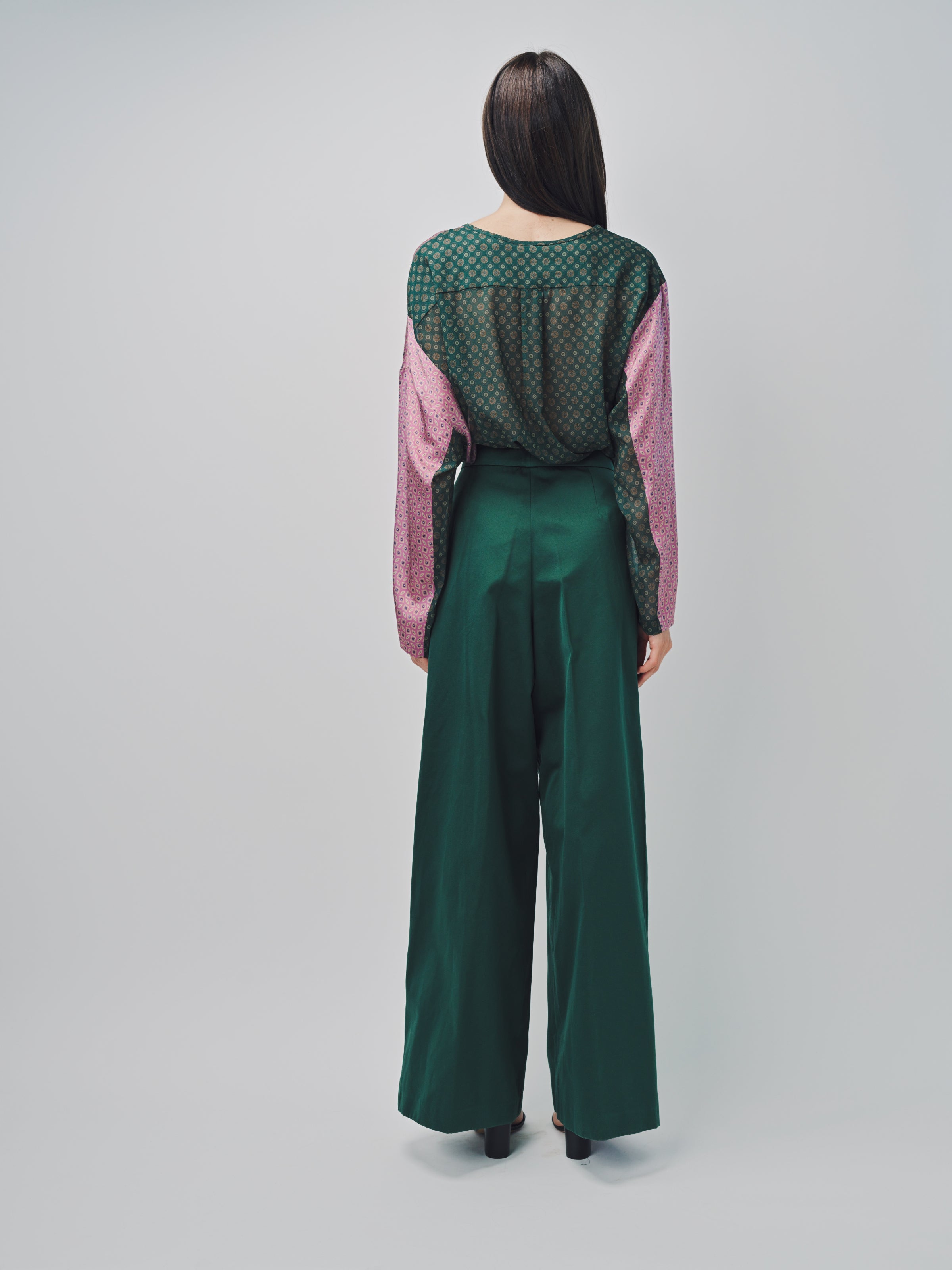 Dries Van Noten Pamplona Pant Emerald / 36